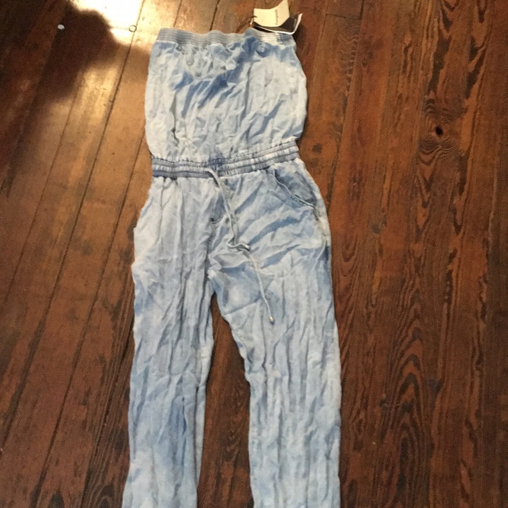 Strapless jumpsuit